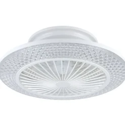 Outlet LED-tuuletinvalaisin Malinska, valkoinen Tuuletinvalaisimet