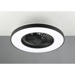 LED-tuuletinvalaisin Halmstad, musta*Trio New