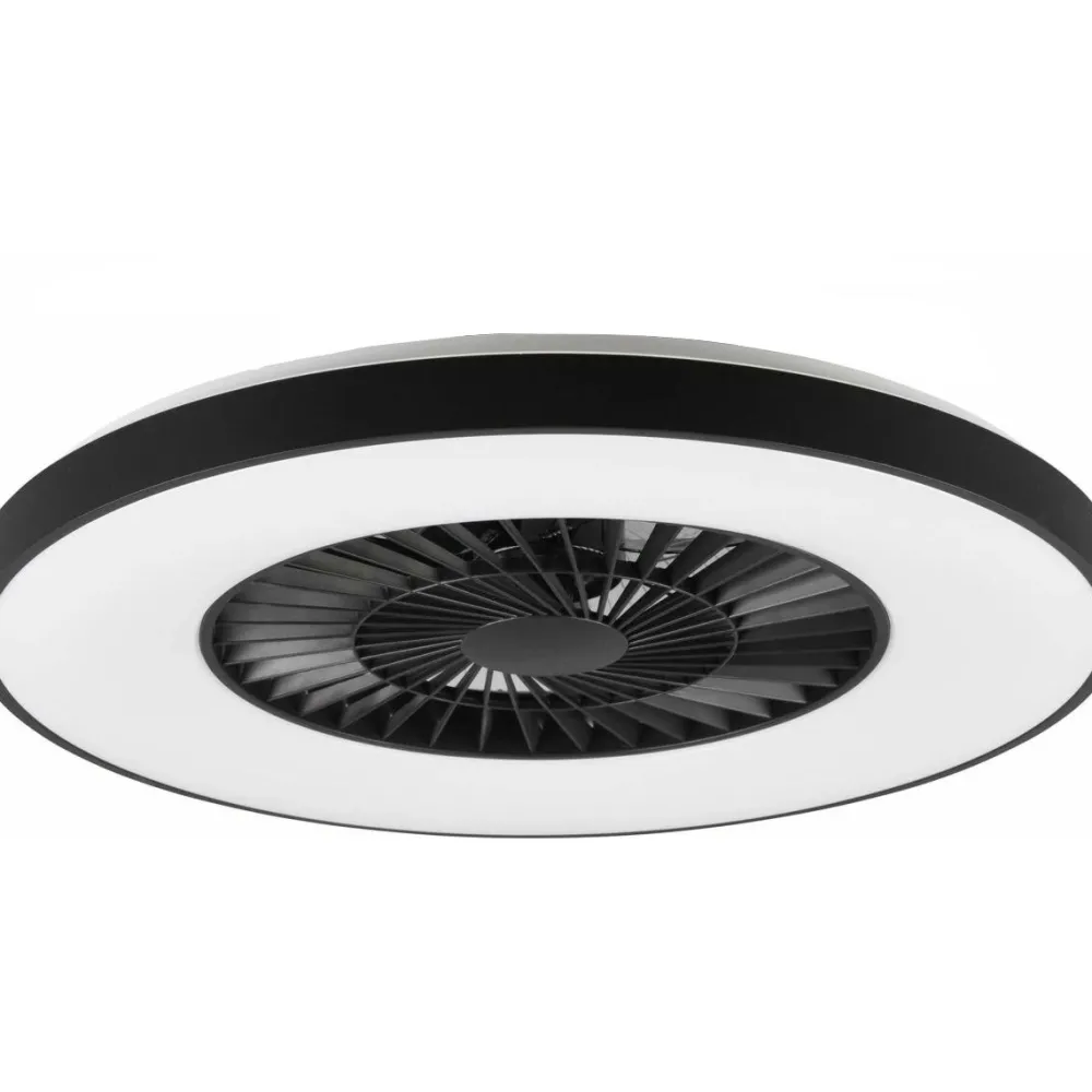 LED-tuuletinvalaisin Halmstad, musta*Trio New