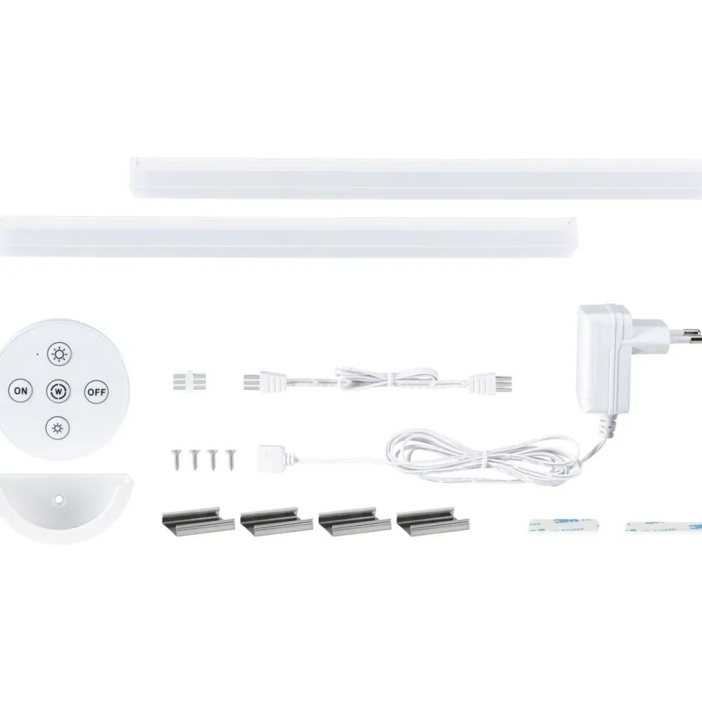 New LED-työpistevalaisin Barreo 300x22mm 3.3W 300lm valkoinen, 2kpl/pkt Keittiövalaisimet