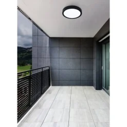 Online LED-ulkokattovalaisin Argolis 2, Ø28.5cm, eri värejä Kattovalaisimet|Kattovalaisimet Ulos