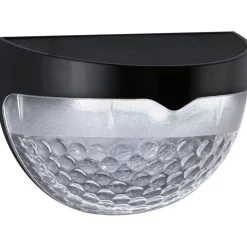 LED-ulkoseinävalaisin aurinkokennolla Mimmo, IP44, 6500K, musta*Paulmann