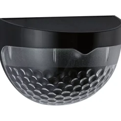 LED-ulkoseinävalaisin aurinkokennolla Mimmo, IP44, 6500K, musta*Paulmann