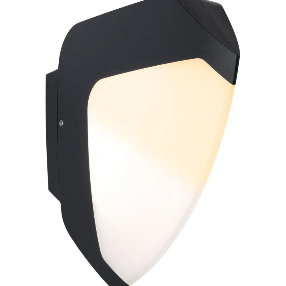 Discount LED-ulkoseinävalaisin liike- ja hämärätunnistimella Ikosea, Smart Home Zigbee 3.0, IP44, 5x20.3cm, säädettävä värilämpötila, antrasiitti Älyvalaisimet Ulos