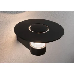LED-ulkoseinävalaisin liiketunnistimella Sienna, IP44, 3000K, korroosionkestävä, antrasiitti*Paulmann Sale