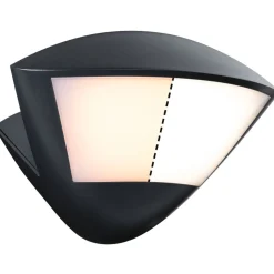 LED-ulkoseinävalaisin Skyla Smart Home Zigbee 3.0 226x164mm 2200K-3000K 10W 840lm hämäräohjattu liiketunnistin IR antrasiitti*Paulmann Sale