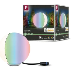 Hot LED-ulkovalaisin Plug & Shine Globe, Smart Home Zigbee 3.0, IP65, RGBW+, valkoinen Puutarhavalaisimet|Älyvalaisimet Ulos