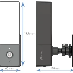 LED-valaisinkamera Nivian Smart, 2K - 3MP resoluutiolla*Celotron Sale