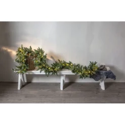 LED-valaistu havuköynnös Greyland, 300cm, vihreä*Star Trading Sale