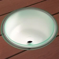 Outlet LED-valaistu saunakiulu poistoaukolla Valaisinkalusteet, Valopannat|Saunan Kuituvalot