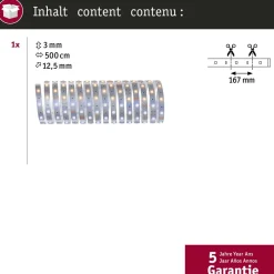 LED-valonauha MaxLED 250, 270lm/m, säädettävä värilämpötila, eri kokoja*Paulmann Clearance