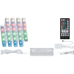 LED-valonauha MaxLED 500, aloituspakkaus, 1.5m, IP44, 18W, 440lm/m, RGBW+, 36VA*Paulmann Best