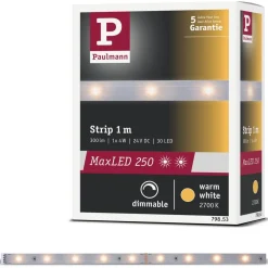 Discount LED-valonauha MaxLED 250, 300lm/m, 2700K, eri kokoja Led-Nauhat