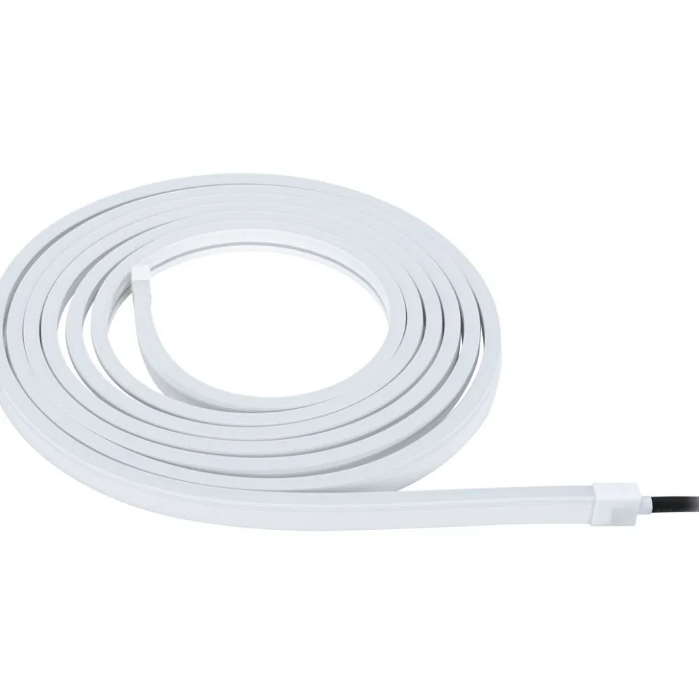 LED-valonauha Plug & Shine Smooth, 5m, Smart Home Zigbee 3.0, IP67, RGBW+, valkoinen Älyvalaisimet Ulos