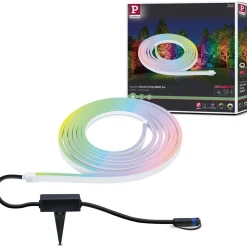 LED-valonauha Plug & Shine Smooth, 5m, Smart Home Zigbee 3.0, IP67, RGBW+, valkoinen Älyvalaisimet Ulos