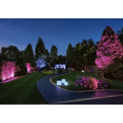 Clearance LED-valonauha Plug & Shine Smooth, 2m, Smart Home Zigbee 3.0, IP67, RGBW+, valkoinen Älyvalaisimet Ulos