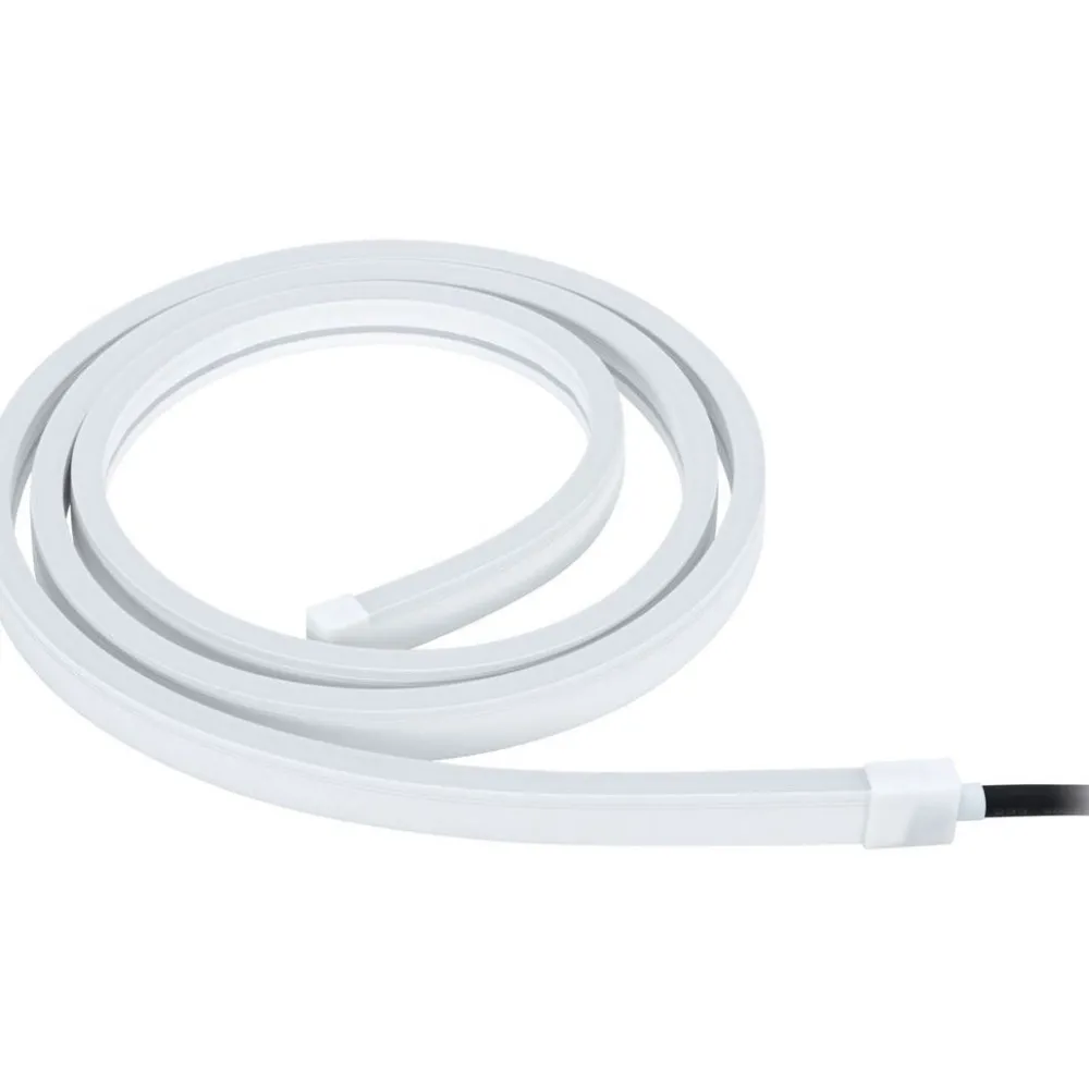 Clearance LED-valonauha Plug & Shine Smooth, 2m, Smart Home Zigbee 3.0, IP67, RGBW+, valkoinen Älyvalaisimet Ulos