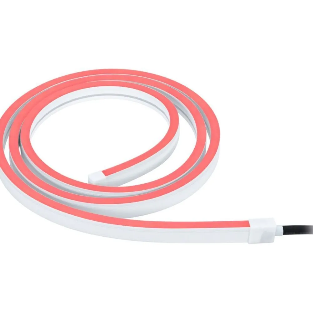 Clearance LED-valonauha Plug & Shine Smooth, 2m, Smart Home Zigbee 3.0, IP67, RGBW+, valkoinen Älyvalaisimet Ulos