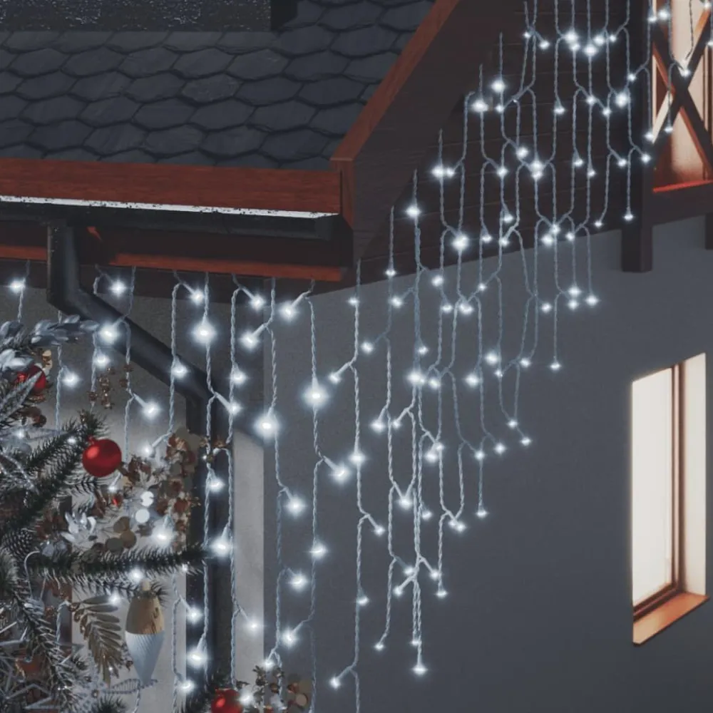 LED-valonauhaverho jääpuikot 10 m 400 LEDiä eri värejä*FinePRICE