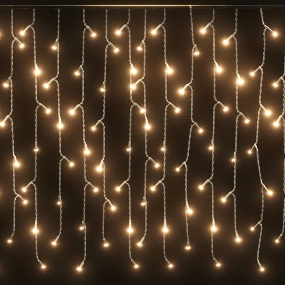 LED-valonauhaverho jääpuikot 10 m 400 LEDiä eri värejä*FinePRICE