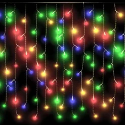 LED-valonauhaverho jääpuikot 10 m 400 LEDiä eri värejä*FinePRICE