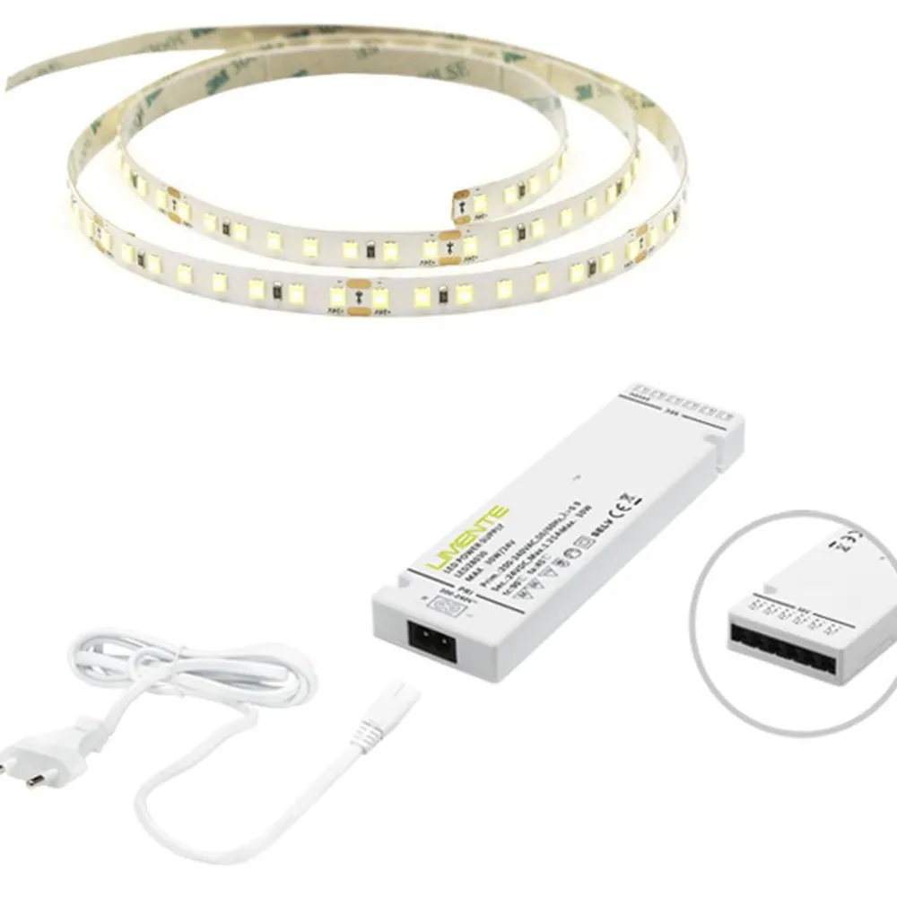 LED-valonauha + virtalähde KIT-PROLITE, 5m*Limente Online
