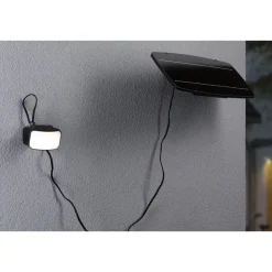 New LED-valonheitin aurinkokennolla Solar Smart Home Zigbee 3.0 Flotas, IP65, 3000K, 700lm, antrasiitti Puutarhavalaisimet