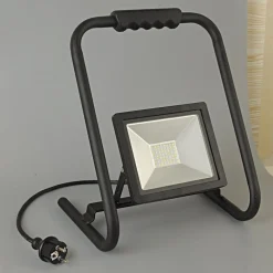 LED-valonheitin Slim, 30W, H-jalustalla, 2400lm, 4500K, IP44*LED Energie Discount