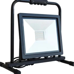 LED-valonheitin Slim, 100W, H-jalustalla, 8000lm, 4500K, IP44*LED Energie Discount