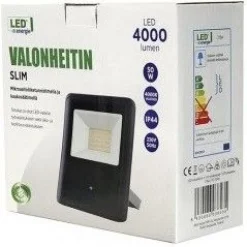Sale LED-valonheitin Slim MW-liiketunnistimella 50W 4000 lm IP44 Tunnistinvalaisimet|Valonheittimet