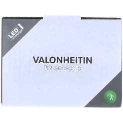 LED-valonheitin 10 W 12 V 800 lm 4000 K IP43 0,8 m kumikaapeli PIR-sensori*LED Energie Outlet