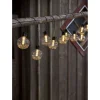 LED-valosarja Archy, 10-osainen, 3.6m, musta/savunharmaa*Star Trading Sale