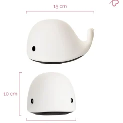 LED-yölamppu Pauleen Whale, RGBW+, valkoinen*Paulmann Best