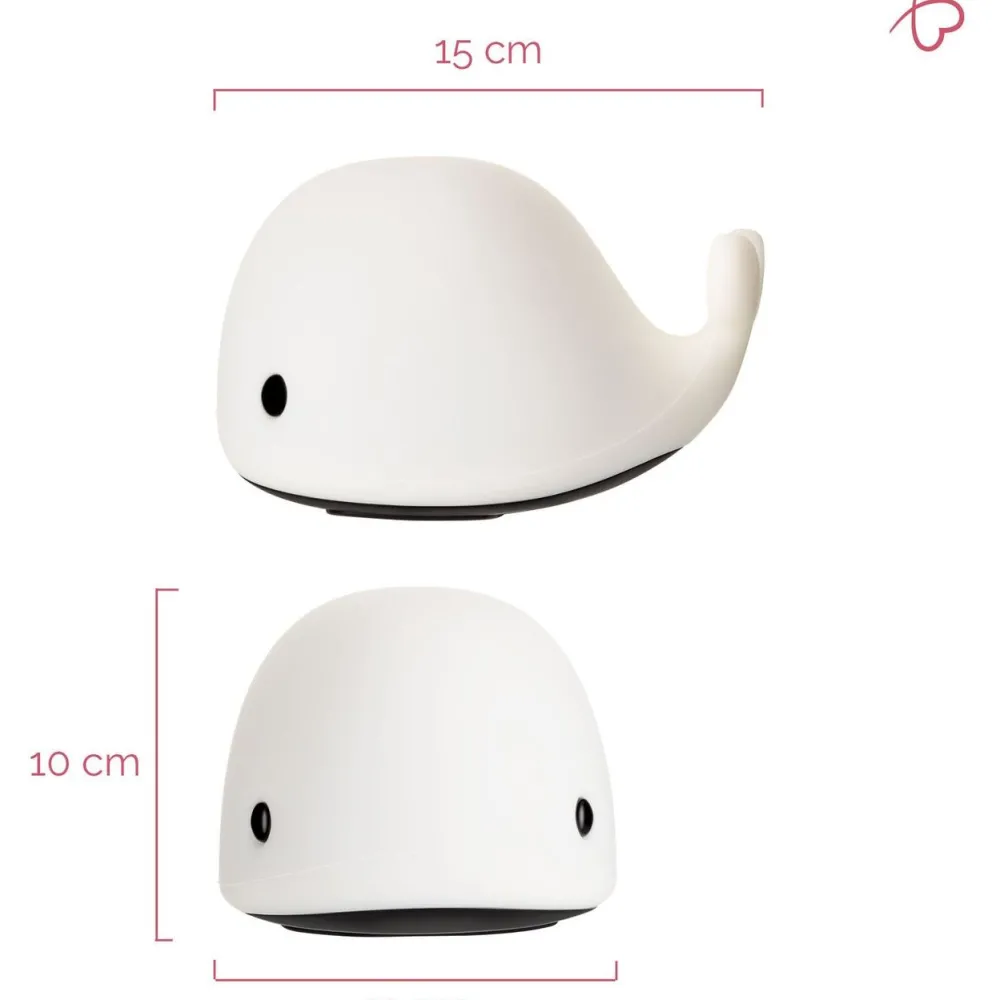 LED-yölamppu Pauleen Whale, RGBW+, valkoinen*Paulmann Best