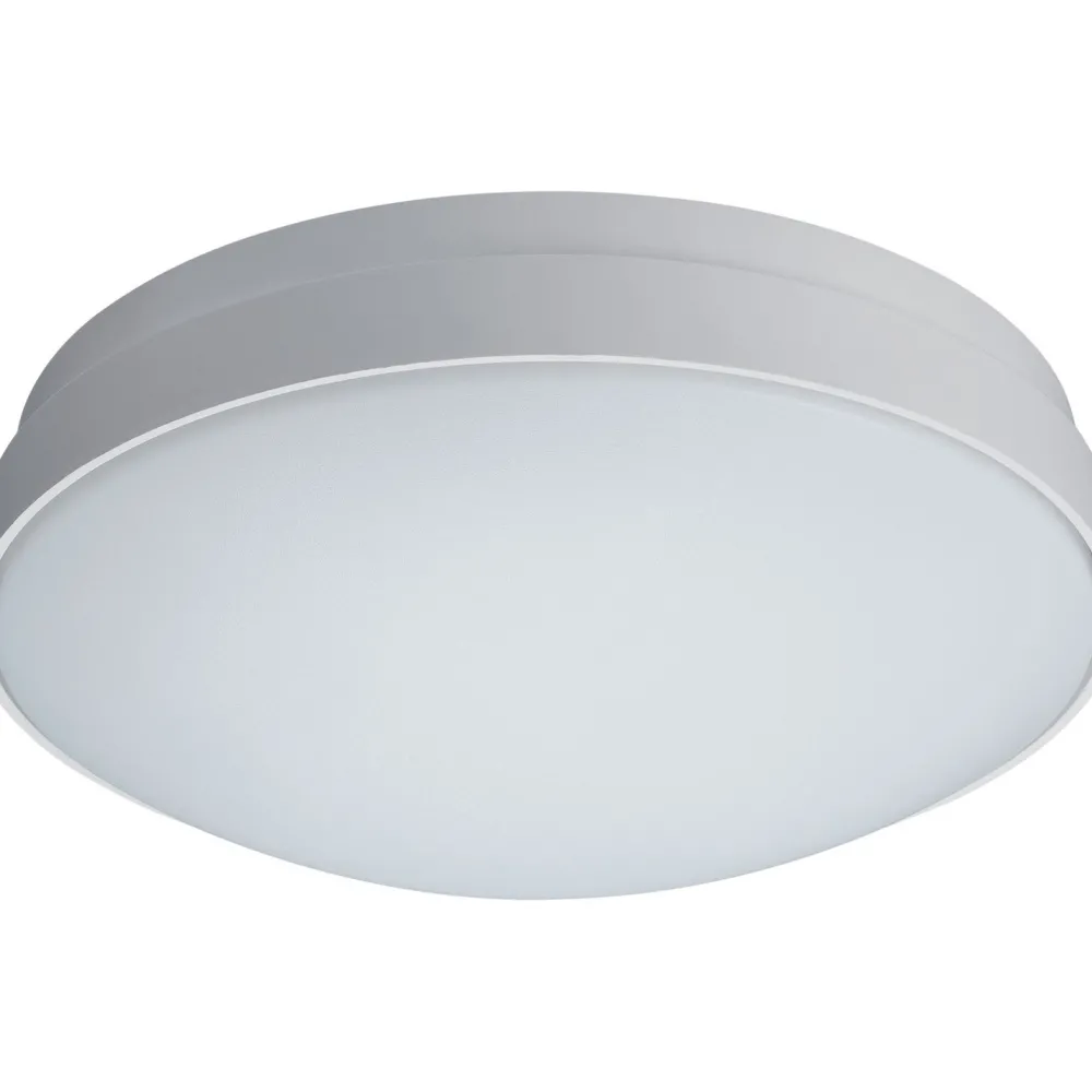 LED-yleisvalaisin Giotto ø305 mm pinta-asennettava 19 W 3000 K IP44 valkoinen*Lumiance Hot