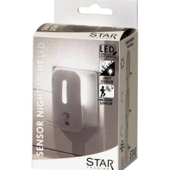 LED-yövalo Sensor Nightlight, 2700K, 20lm, valkoinen*Star Trading Sale