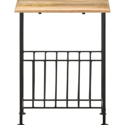 Lehtiteline 40x30x50 cm täysi mangopuu (86465)*FinePRICE Best