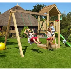 Hot Leikkikeskus Club ja Swing Module X'tra sis. liukumäen Leikkivälineet