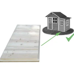Clearance Leikkimökin lattiapaneeli Floorparts Loft 150 Leikkimökit