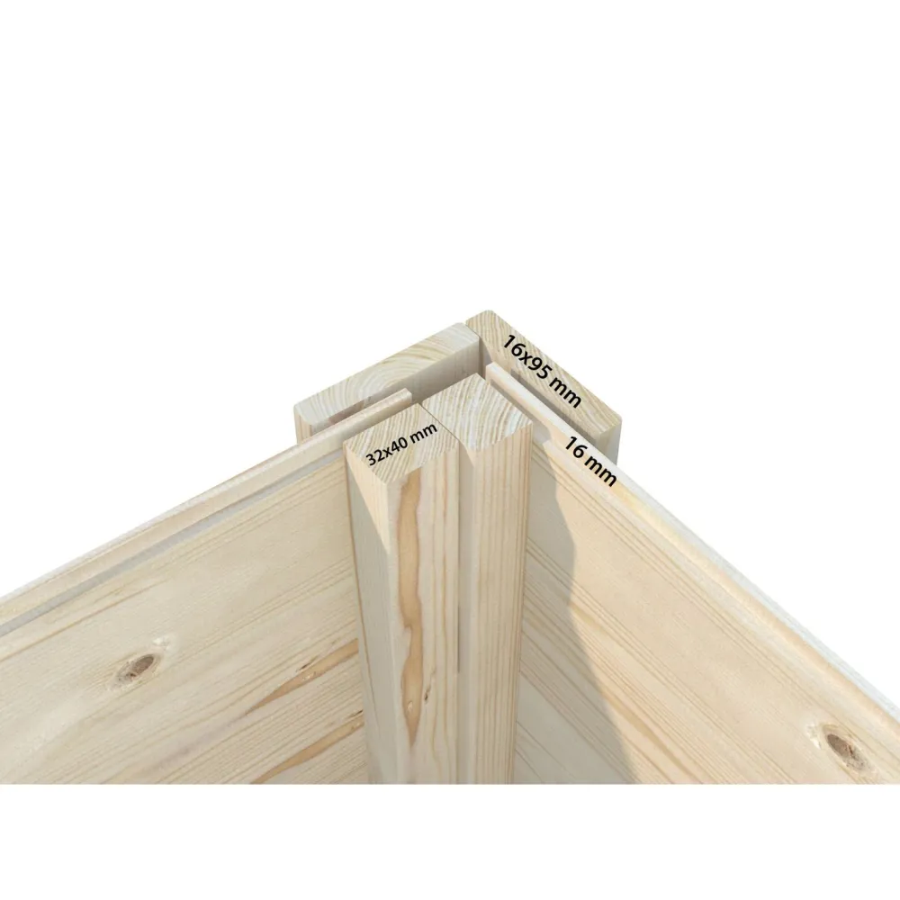 Leikkimökki Otto 3,6 m2*Palmako Discount