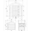Leikkimökki M516, 1.1m²*Timbela