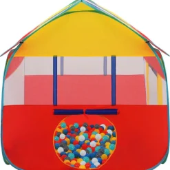 Leikkiteltta 123x120x126 cm 550 pallolla eri värejä*FinePRICE Sale