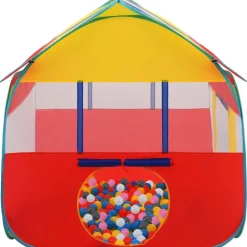 Leikkiteltta 123x120x126 cm 550 pallolla eri värejä*FinePRICE Sale