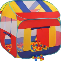 Leikkiteltta 123x120x126 cm 550 pallolla eri värejä*FinePRICE Sale