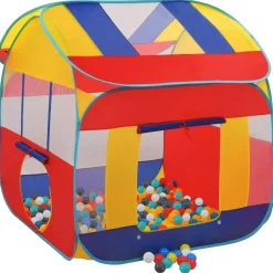 Leikkiteltta 123x120x126 cm 550 pallolla eri värejä*FinePRICE Sale
