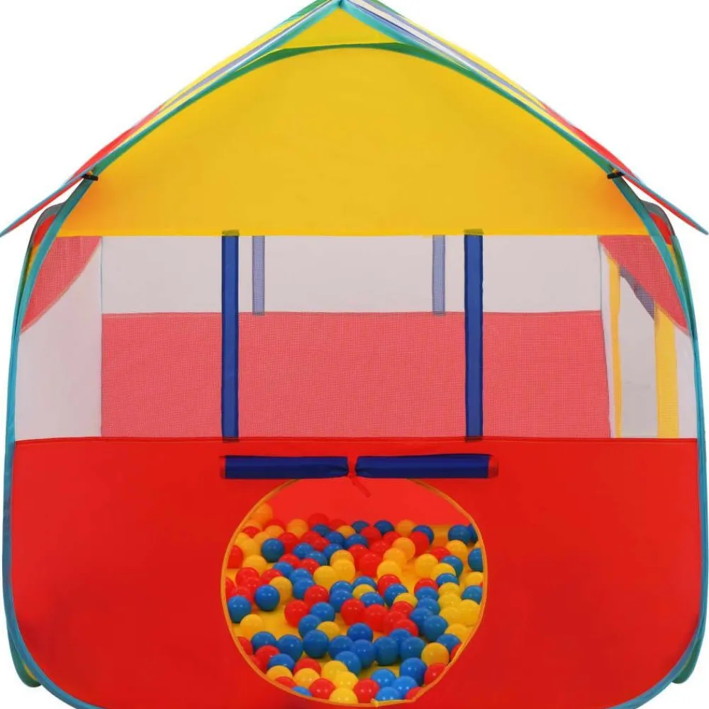 Leikkiteltta 123x120x126 cm 550 pallolla eri värejä*FinePRICE Sale