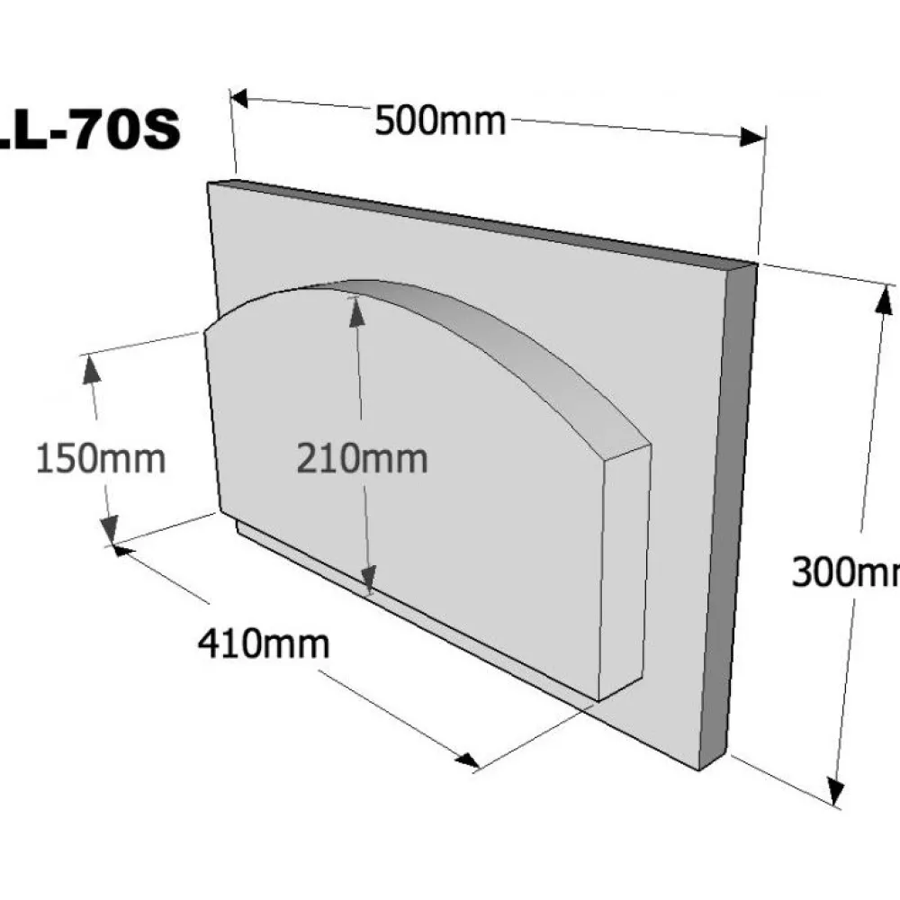 Best Leivinuunin luukku 410x210 mm suora tai holvikaari eri värivaihtoehtoja Leivinuunit
