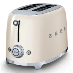 Leivänpaahdin TSF01CREU 2-viipaleen kerma*Smeg Clearance