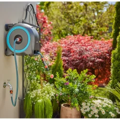 Letkukela Dual Manual M 20 m seinäkiinnitys / siirrettävä*Gardena Outlet