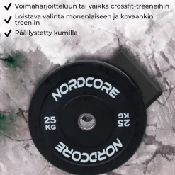 New Levypaino Core Bumper, 5-25kg Voimaharjoittelu